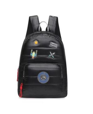 MOCHILA TRENDY GAMER URBANA ESCOLAR COD 17630 NEGRO