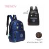 MOCHILA TRENDY GAMER URBANA ESCOLAR COD 17630 NEGRO - Imagen 3