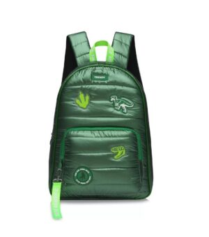 MOCHILA TRENDY DINO URBANA ESCOLAR COD 17632 VERDE