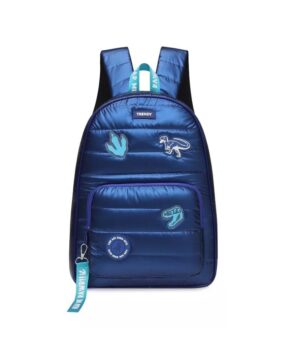 MOCHILA TRENDY DINO URBANA ESCOLAR COD 17632 AZUL