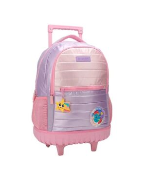 MOCHILA TRENDY CON CARRITO ESCOLAR BASE REFORZADA COD 28030 - Imagen 2