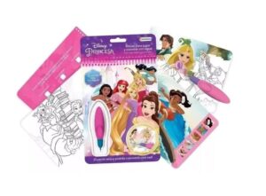 DISNEY PRINCESAS AQUA WOW  COLOREA SOLO CON AGUA COD 0709 - Imagen 2