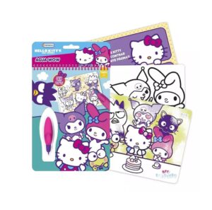 HELLO KITTY AQUA WOW  COLOREA SOLO CON AGUA COD 0523 - Imagen 2