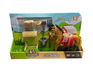 SET HORSE FAMILY ESTABLO CON CABALLO COD IK005