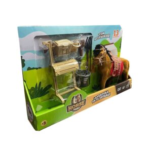 SET HORSE FAMILY ESTABLO CON CABALLO COD IK005 - Imagen 2