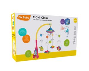 CUNERO MOVIL MUSICAL OVNI OK BABY COD OKBB0370