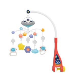 CUNERO MOVIL MUSICAL ASTRONAUTA OK BABY COD OKBB0371 - Imagen 2