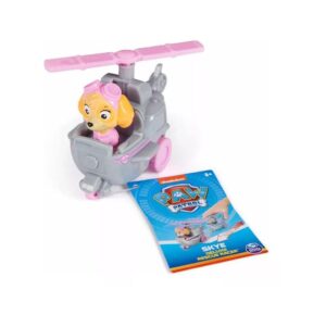 PAW PATROL VEHICULO CON PERSONAJE PULL BACK COD 97211 SKYE - Imagen 2