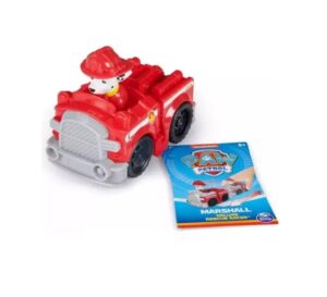 PAW PATROL VEHICULO CON PERSONAJE PULL BACK COD 97211 MARSHAL - Imagen 2