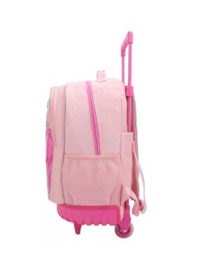 MOCHILA TRENDY CON CARRITO ROSA BASE REFORZADA COD 28040 - Imagen 3