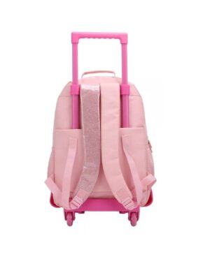 MOCHILA TRENDY CON CARRITO ROSA BASE REFORZADA COD 28040 - Imagen 4