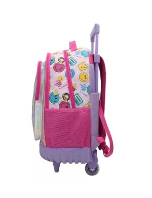 MOCHILA MUAA EMOJIC CON CARRITO 18 PULG COD 28054 - Imagen 3