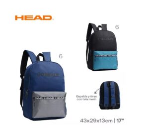 MOCHILA HEAD ESCOLAR URBANA COD 28176 NEGRO - Imagen 3