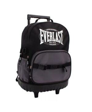 MOCHILA EVERLAST NEGRA CON CARRITO BASE REFORZADA COD 28064 - Imagen 2