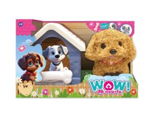 PELUCHE PERRO INTERACTIVO WOW MASCOTA CON CASITA COD IK0689 MA