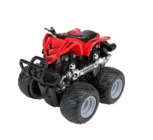 VEXXO CUATRIMOTO VEHICULO PULL BACK COD IK0696 ROJO