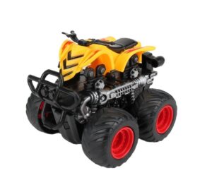 VEXXO CUATRIMOTO VEHICULO PULL BACK COD IK0696 AMARILLO