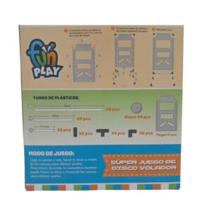 SUPER JUEGO DE DISCOS VOLADORES FUN PLAY COD 55317 - Imagen 3