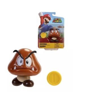 SUPER MARIO FIGURA ARTICULADA COLECCIONABLE COD 41375 GOOMBA - Imagen 4