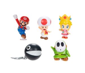SUPER MARIO MINI FIGURA COLECCIONABLE COD 421474 TOAD ROUGE - Imagen 3