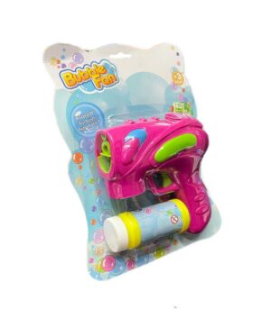 BURBUJER PISTOLA DE BURBUJAS AUTOMATICA COD E006 ROSA - Imagen 2