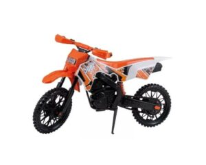 MOTO MEGA CROSS KENDY CON SUSPENCION 35 CM COD KEN23 NARANJ - Imagen 3