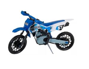 MOTO MEGA CROSS KENDY CON SUSPENCION 35 CM COD KEN23 AZUL