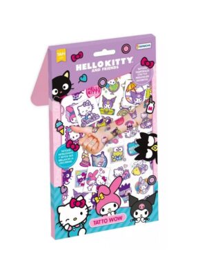 HELLO KITTY TATTOO WOW METALIZADOS BRILLAN EN OSCURIDAD COD 9839