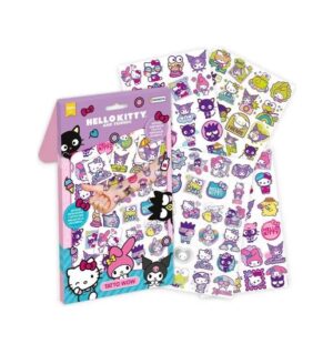 HELLO KITTY TATTOO WOW METALIZADOS BRILLAN EN OSCURIDAD COD 9839 - Imagen 2