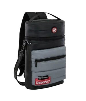 MOCHILA BOLSO MATERA DISCOVERY REFORZADO COD 18464 NEGRO - Imagen 2