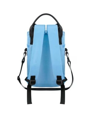 MOCHILA BOLSO MATERA LAS OREIRO PORTA TERMO COD 18466 CELESTE - Imagen 3