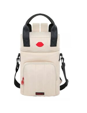 MOCHILA BOLSO MATERA LAS OREIRO PORTA TERMO COD 18466 BEIGE