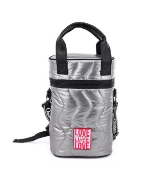 MOCHILA BOLSO MATERA LAS OREIRO PORTA TERMO COD 18469 GRIS