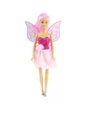 MUÑECA BONNIE PINK ADA CON ALITAS 30 CM ROSA COD B156 - Imagen 2