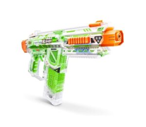 X-SHOT PISTOLA GLOW HYPER GEL MOTORIZADA NIGHTMARE COD 7609 - Imagen 3