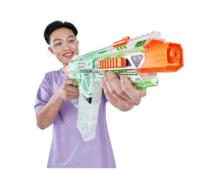 X-SHOT PISTOLA GLOW HYPER GEL MOTORIZADA NIGHTMARE COD 7609 - Imagen 5