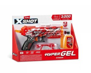 X-SHOT PISTOLA HYPER GEL STINGER CON LENTES COD 7604