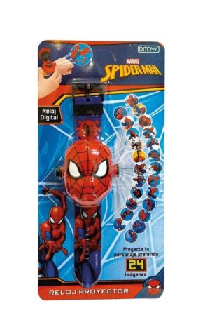 RELOJ DIGITAL PROYECTOR SPIDEMAN DITOYS COD 2540