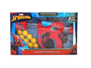 SPIDERMAN PISTOLA LANZA PELOTAS SOFT DITOYS COD 2629