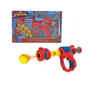 SPIDERMAN PISTOLA LANZA PELOTAS SOFT DITOYS COD 2629 - Imagen 3