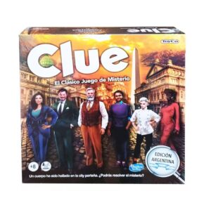 JUEGO DE MESA CLUE CLASICO MISTERIO EDICION ARGENTINA COD 24004