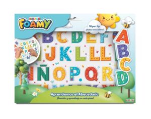 JUEGO DIDACTICO APRENDEMOS EL ABECEDARIO GOMA EVA COD 816