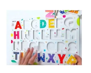 JUEGO DIDACTICO APRENDEMOS EL ABECEDARIO GOMA EVA COD 816 - Imagen 2