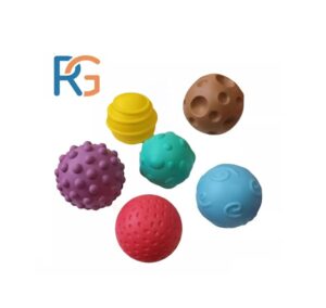 PELOTAS MULTISENSORIALES CON CHIFLE CAJA X 6 COD 14030 - Imagen 2