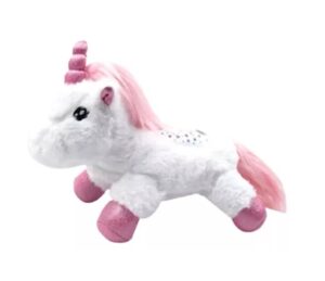 PELUCHE UNICORNIO PROYECTOR MUSICAL LUZ Y ESTRELLAS COD OKBB0332 - Imagen 2