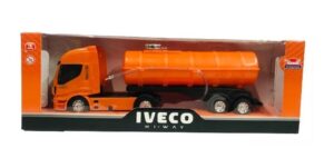 CAMION TANQUE CISTERNA IVECO HIWAY 40 CM COD USUAL15 NARANJA