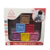 CUBOS APILABLES DIDACTICOS CAJA X 6  GOMA SUAVE COD 14020