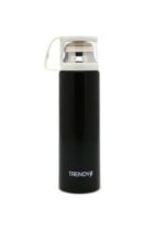 TERMO TRENDY BOTELLA TERMICA PICO CEBADOR COD 14092 NEGRO