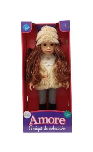 MUNECA COLECCION AMORE MODA Y ESTILO 45 CM VR8 7560 MOD 11