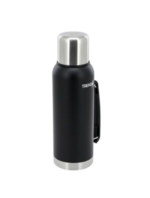 TERMO MATERO TRENDY INOX PICO CEBADOR 1000 ML COD 16315 NEGRO - Imagen 2